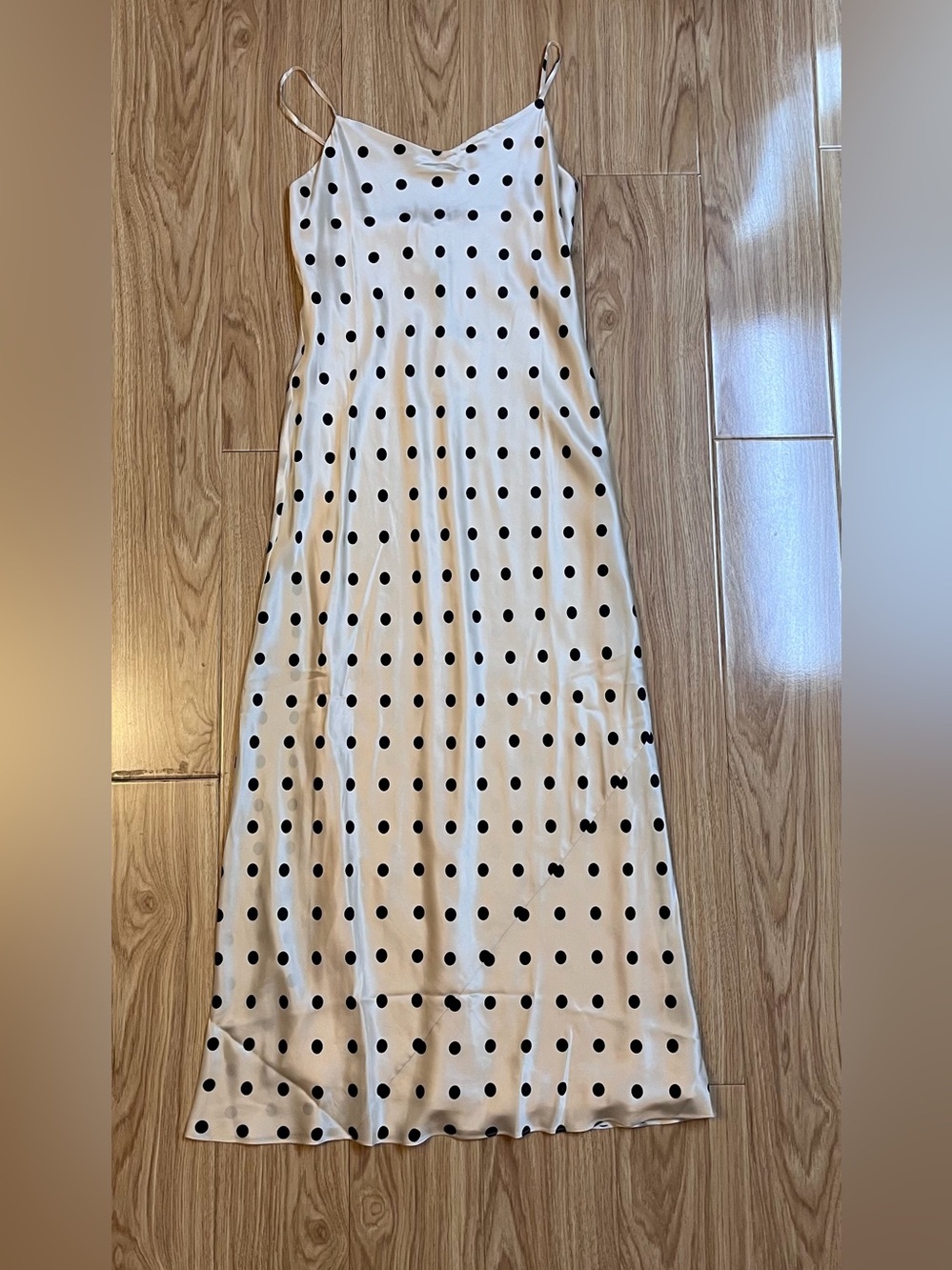 NWT* Parma Silk Dress | Seasonal — Sundae Dot, L